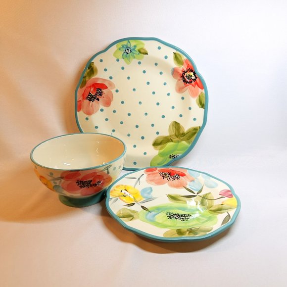 Pioneer Woman Dinnerware From My Frontier to Yours Stoneware Replacement 3 PCS - Picture 1 of 11
